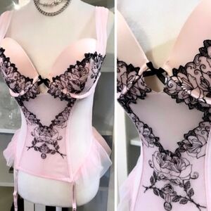 Victoria Secret Corset 36C With Crystals